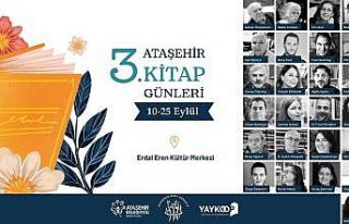 Ataşehir 3. Kitap Günleri başlıyor