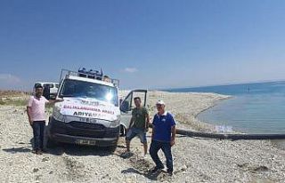 Atatürk Barajına 1,5 milyon yavru balık bırakıldı