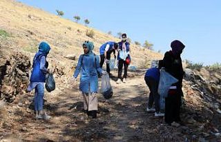 “Atıksız Bir Dünya” için gençlerden örnek...
