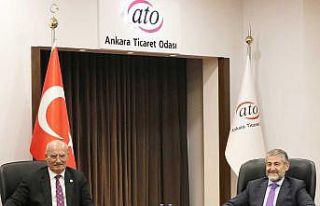 ATO Başkanı Baran, Hazine ve Maliye Bakan Yardımcısı...