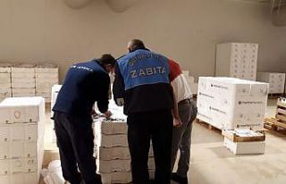 Av sezonu açıldı, Gürpınar Su Ürünleri Hali’nde...