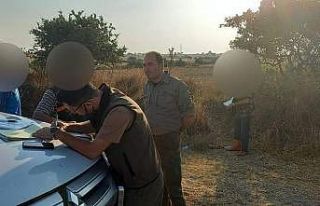 Avcılık denetimlerinde 12 adet vurulmuş bıldırcın...