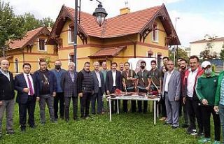 Avrupa Hareketlilik Haftası’nda spor muhabirleri...