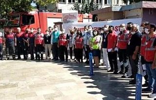 Aydın Devlet Hastanesi’nde yangın tatbikatı