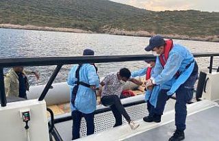 Aydın’da 19 düzensiz göçmen kurtarıldı