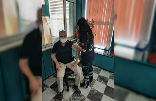 Aydın’da aşı hizmetleri yerinde verilmeye başlandı