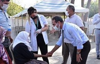 Aydın’da aşı ikna çalışmaları aralıksız...