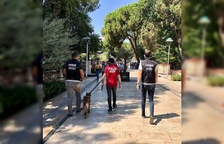 Aydın’da narkotik polisi okul çevresinde göz...