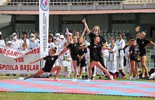 Aydın’da spor haftası coşkuyla başladı