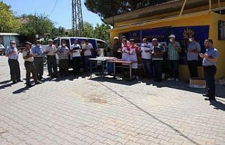 Aydınlı kömür firmasından aşure hayrı
