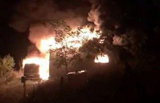 Aynı aileden 4 kişinin hayatını kaybettiği yangının...