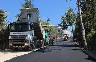 Ayvagediği yaylasının yollarına düzenleme