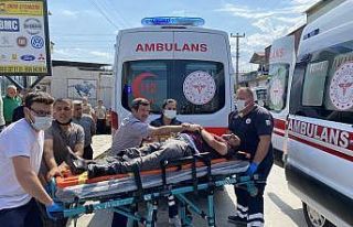 Baba, sanayi sitesinde iki oğlunu silahla vurdu