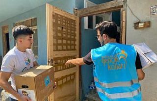 Bağcılarlı gençlerden felaket bölgesine yardım...