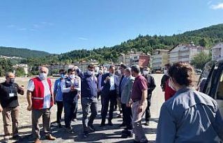 Bakan Kasapoğlu, selzedelerin sorunlarını dinledi
