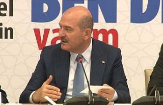 Bakan Soylu: “Bir insanın bir ayağı çukurda...