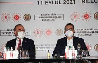 Bakanlar Dönmez ve Çavuşoğlu, Bilecik’te STK...