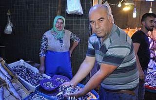 Balık sezonu açıldı tezgahları doldu taştı