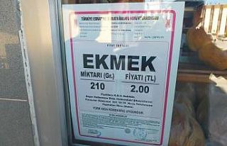 Balıkesir’de ekmek 2 lira oldu