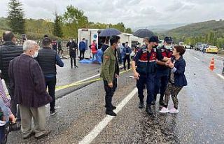 Bartın’da otomobille çarpışan yolcu otobüsü...