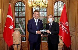 Başkan Ataç, İBB Başkanı İmamoğlu ile buluştu