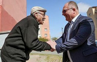 Başkan Bilgin vatandaşlardan tam not aldı