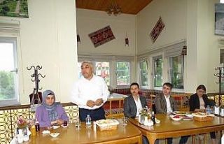 Başkan Çalışkan’dan Kaymakam Karadağ’a veda...