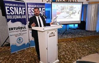 Başkan Çetin ilçedeki şoför esnafı ile buluştu