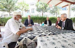 Başkan Erdem Işıktepe’de incelemelerde bulundu