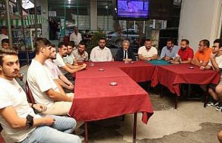 Başkan Erdem Yolçatı gençlerini dinledi