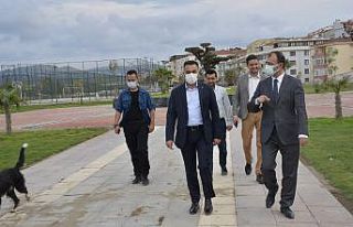 Başkan Erdoğan, Kaymakam Dolu’ya projeleri tanıttı