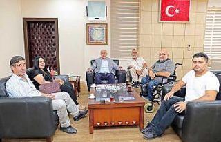 Başkan Gültak’tan engelli sporculara destek sözü