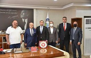 Başkan Kayda, Judo Federasyonu Başkanını ağırladı