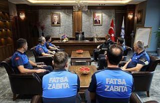 Başkan Kibar: “Zabıta teşkilatımız belediyemizin...