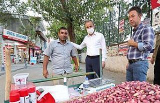Başkan Kılınç, Buhara Caddesi esnafını ziyaret...