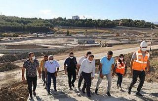Başkan Kılınç, çalışma alanlarını inceledi