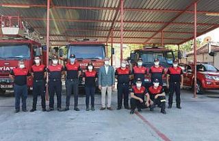 Başkan Oktay’dan itfaiyecilere teşekkür
