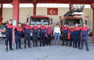 Başkan Özcan İtfaiye Haftası’nı kutladı