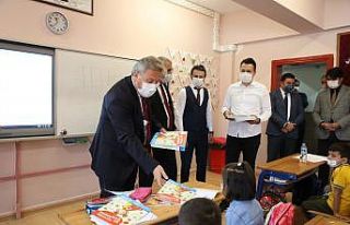 Başkan Palancıoğlu, öğrencilerin heyecanına...