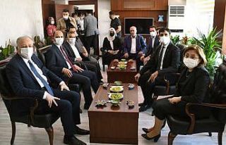 Başkan Şahin’den Araban Ziyareti