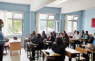 Başkan Şahin’den öğrencilere ziyaret