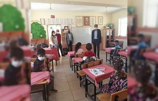 Başkan Tanış’tan okul ziyareti