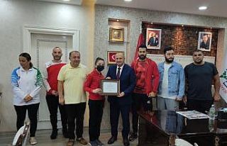 Başkan Tavlı, “Sporun her alanında desteklerimiz...