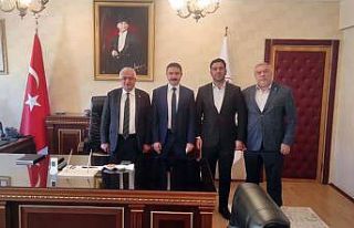 Başkanlar Kaymakam Zeyrek’i ziyaret ettiler