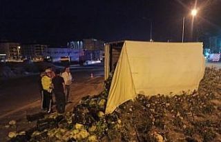 Başkent Ayaş’ta trafik kazası: 1 yaralı