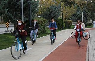 Başkentliler Avrupa Hareketlilik Haftası’nda bisiklet...