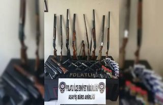 Başkentte silah kaçakçılarına yönelik operasyon:...