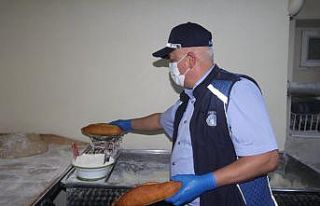 Bayburt’ta zabıtadan fırın denetimi