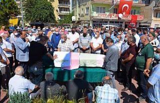 Belediye personeli dualarla son yolculuğuna uğurlandı