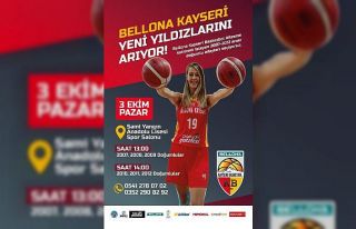 Bellona Kayseri Basketbol, yeni yıldızlarını arıyor